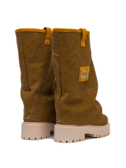 CHUNKY – Denim Boots Brown-Sneaker-CRISTIANZEROTRE