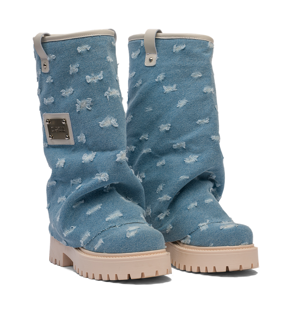 CHUNKY – Denim Boots Denim-Sneaker-CRISTIANZEROTRE