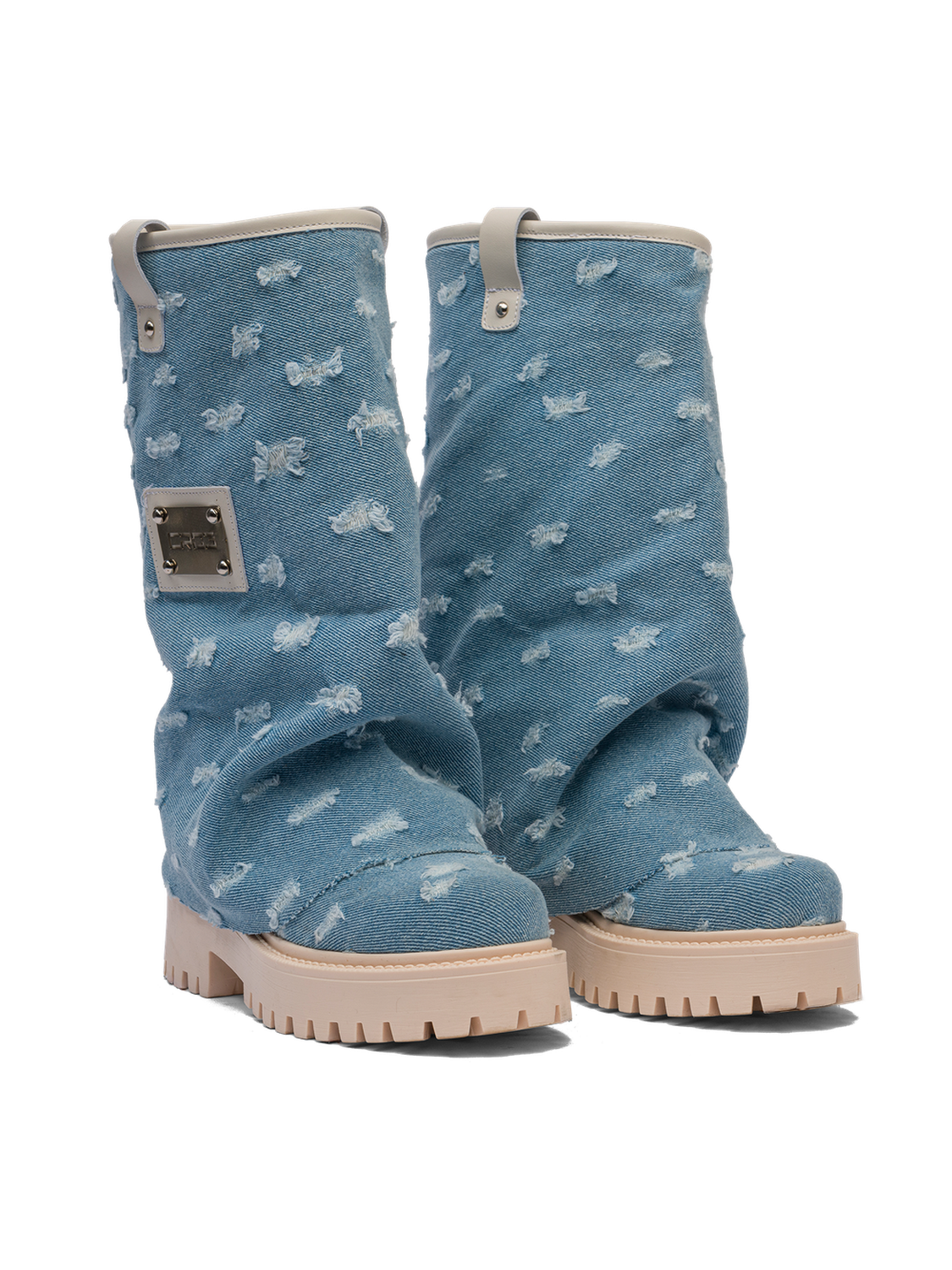 CHUNKY – Denim Boots Denim-Sneaker-CRISTIANZEROTRE
