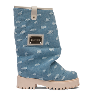 CHUNKY – Denim Boots Denim-Sneaker-CRISTIANZEROTRE