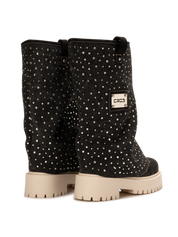 CHUNKY DIAMOND – Boots Black-Sneaker-CRISTIANZEROTRE