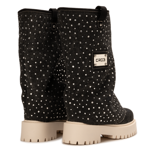 CHUNKY DIAMOND – Boots Black-Sneaker-CRISTIANZEROTRE