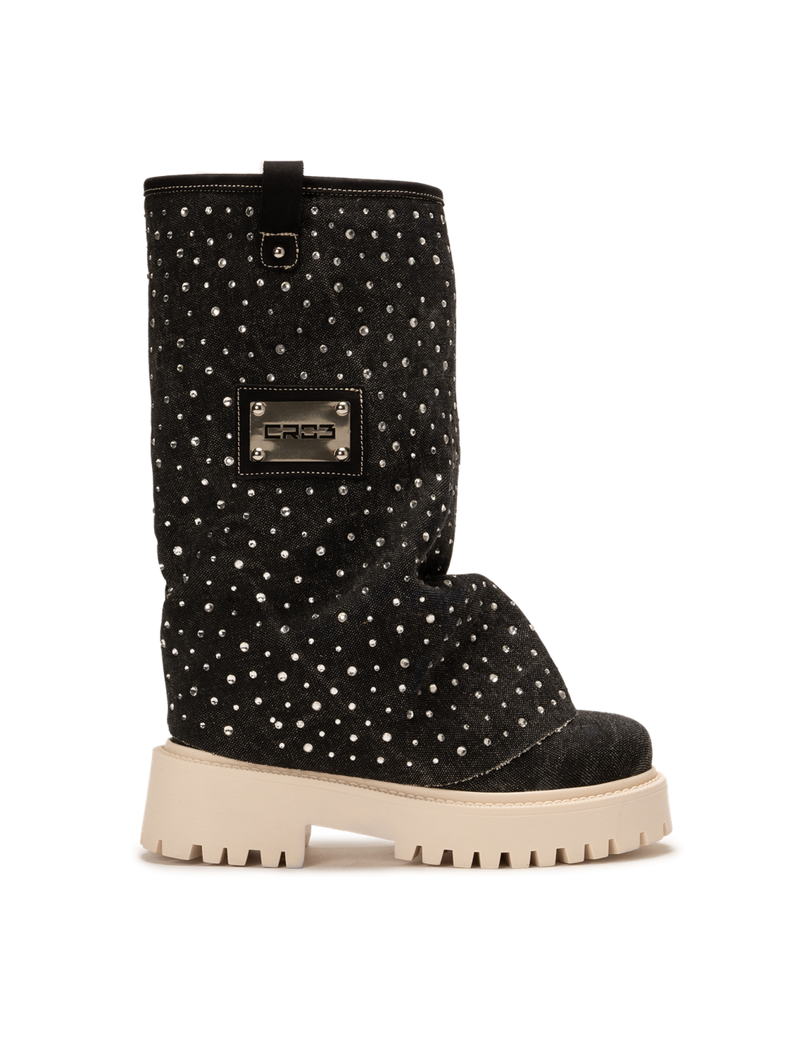 CHUNKY DIAMOND – Boots Black-Sneaker-CRISTIANZEROTRE