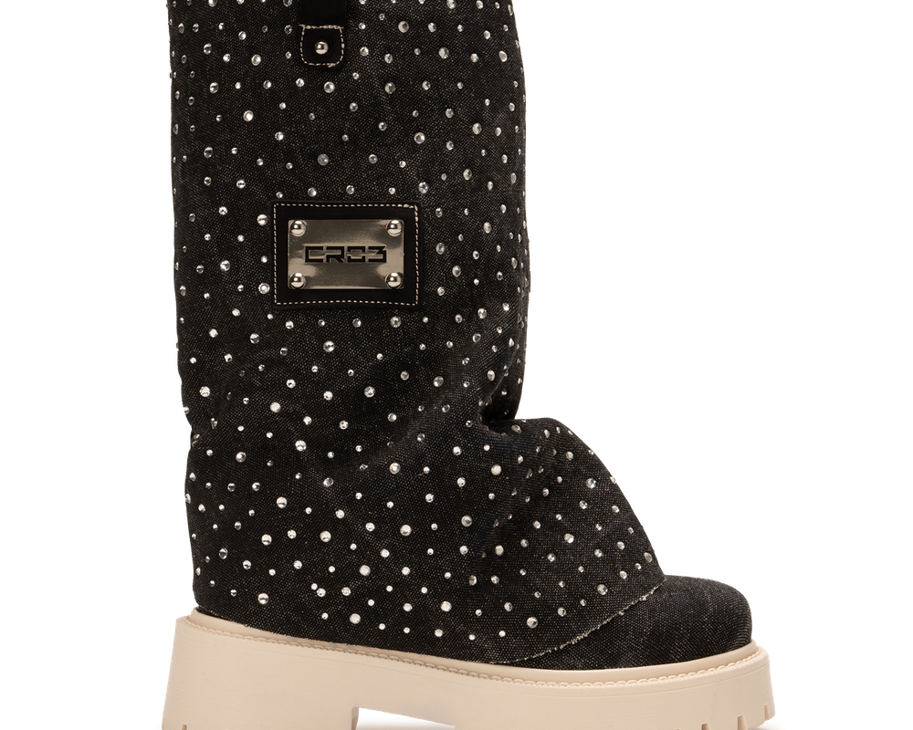 CHUNKY DIAMOND – Boots Black-Sneaker-CRISTIANZEROTRE