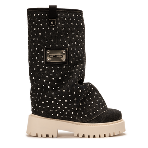 CHUNKY DIAMOND – Boots Black-Sneaker-CRISTIANZEROTRE