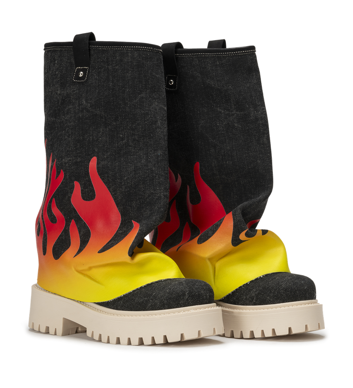 CHUNKY FLAME – Denim Black-Sneaker-CRISTIANZEROTRE