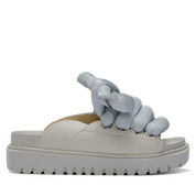 White Leather Sandals