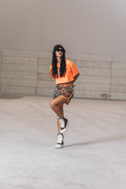 SET - Orange Tee & Pants with Bulk