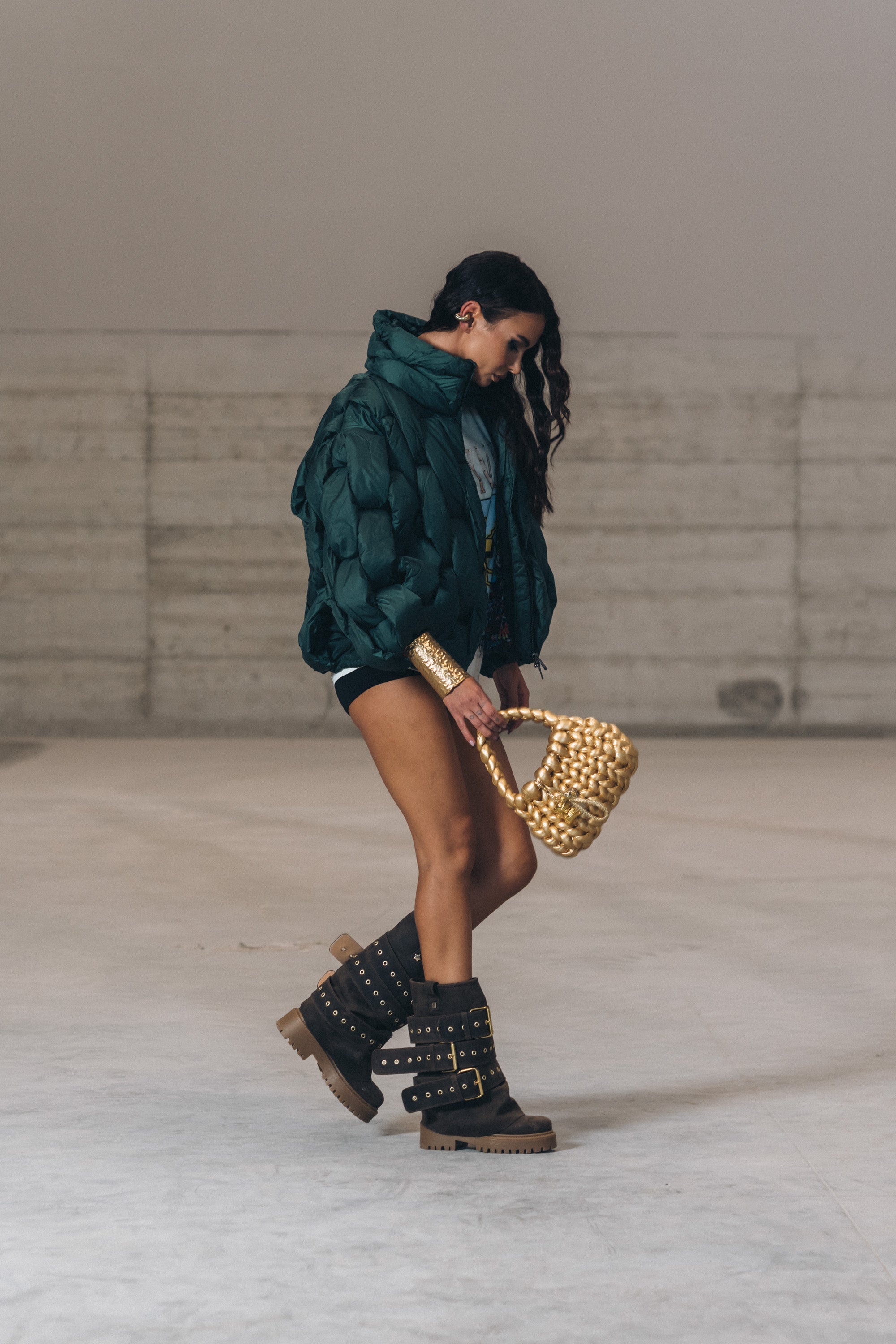 SET - Green Glacier & Chunky Belts