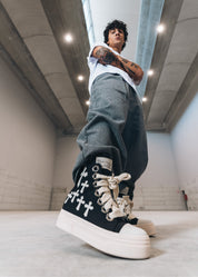 SET - T-shirt + Sneakers Bulk Black