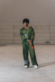 SET - Safari Sublimation Hoodie + Pant + Bulk sneakers
