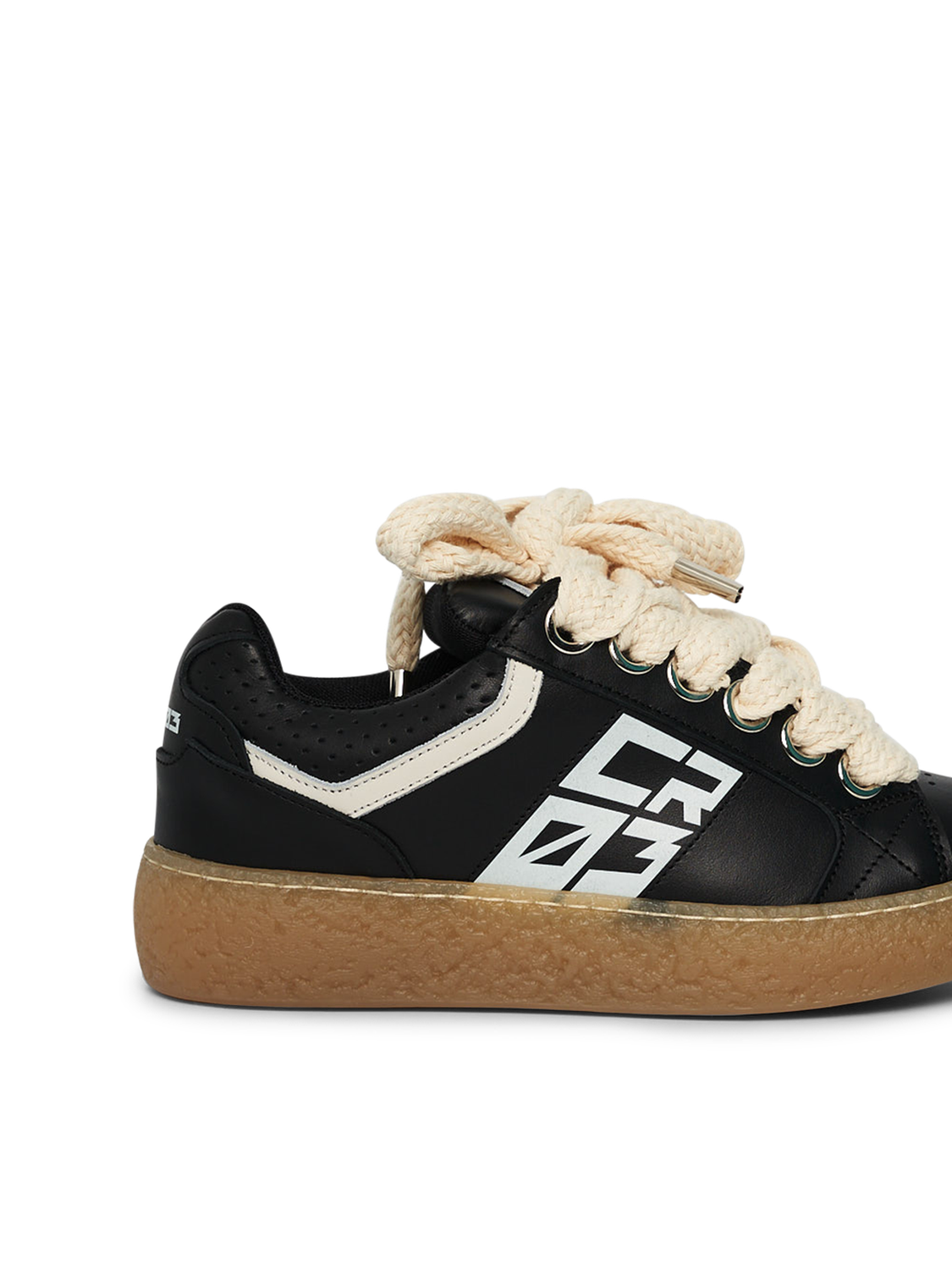 Dude – Black Leather-Sneaker-CRISTIANZEROTRE