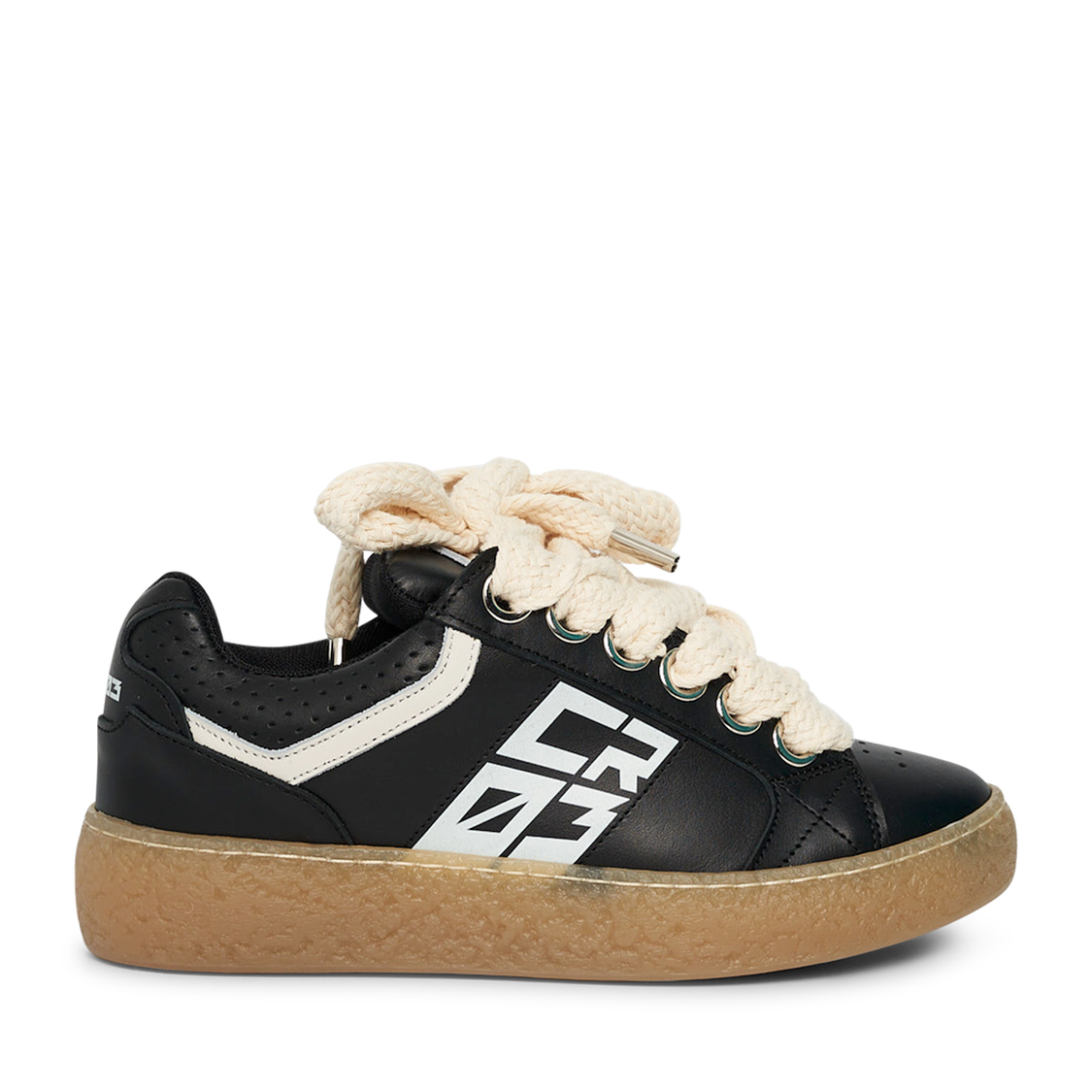 Dude – Black Leather-Sneaker-CRISTIANZEROTRE