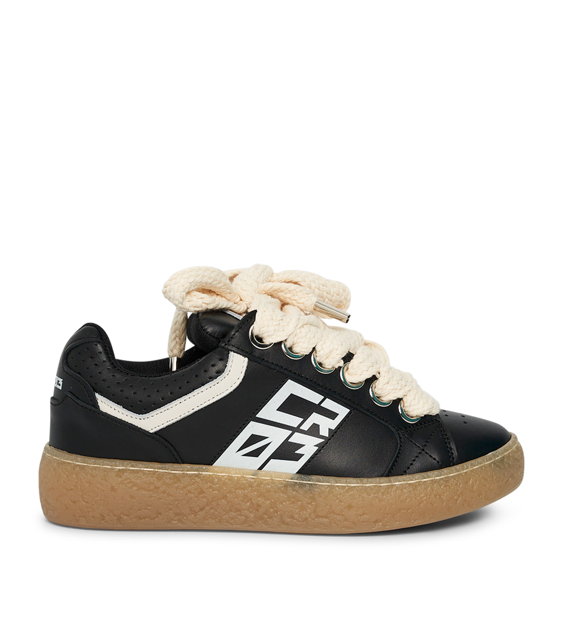 Dude – Black Leather-Sneaker-CRISTIANZEROTRE