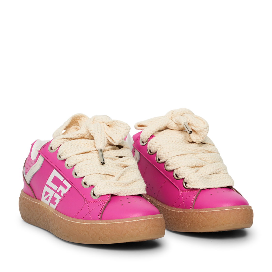 Dude – Fuxia Leather-Sneaker-CRISTIANZEROTRE