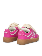 Dude – Fuxia Leather-Sneaker-CRISTIANZEROTRE