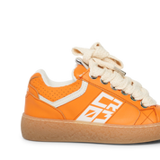 Dude – Orange Leather-Sneaker-CRISTIANZEROTRE