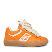 Dude – Orange Leather-Sneaker-CRISTIANZEROTRE