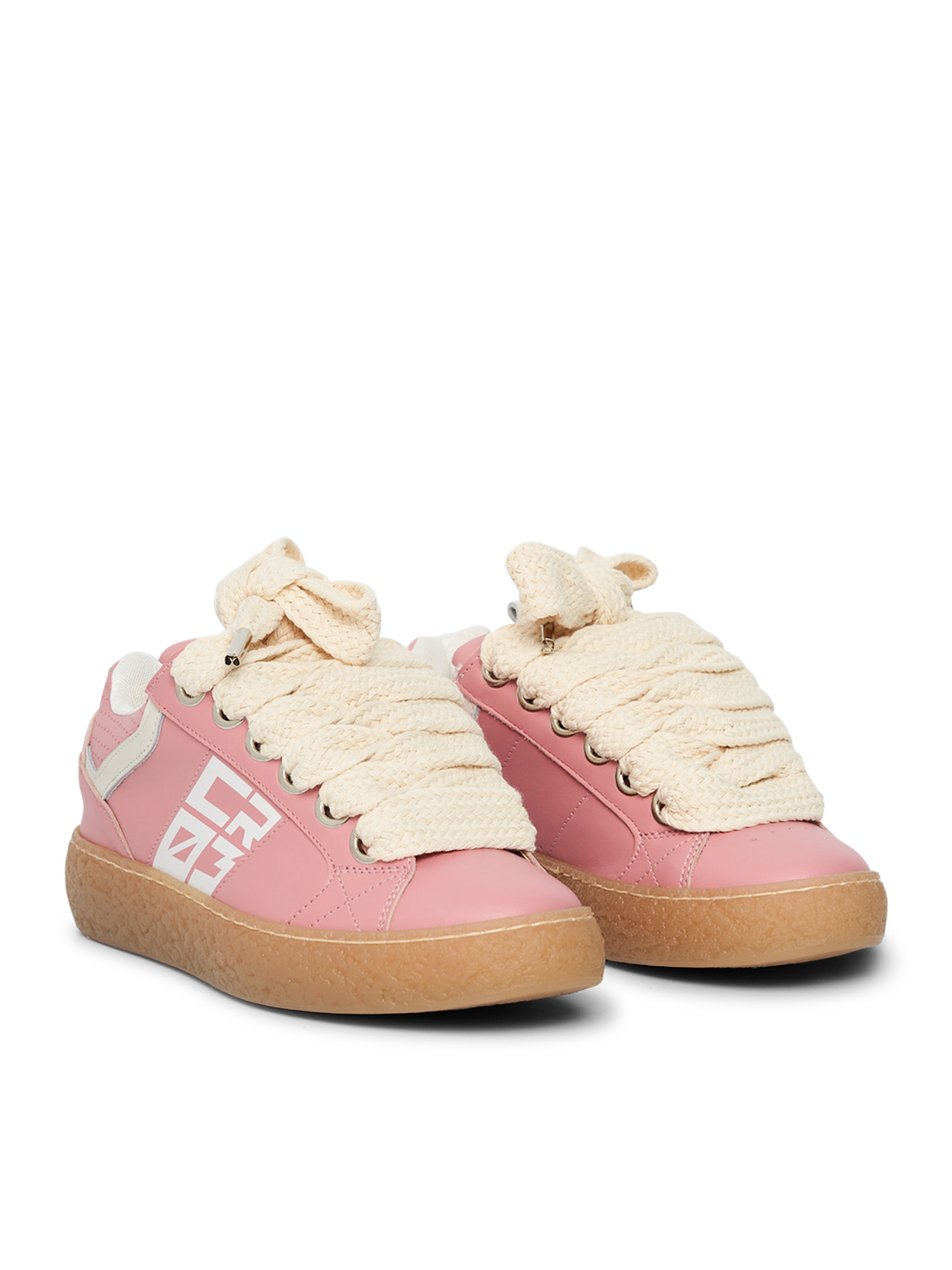 Dude – Pink Leather-Sneaker-CRISTIANZEROTRE