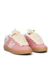 Dude – Pink Leather-Sneaker-CRISTIANZEROTRE