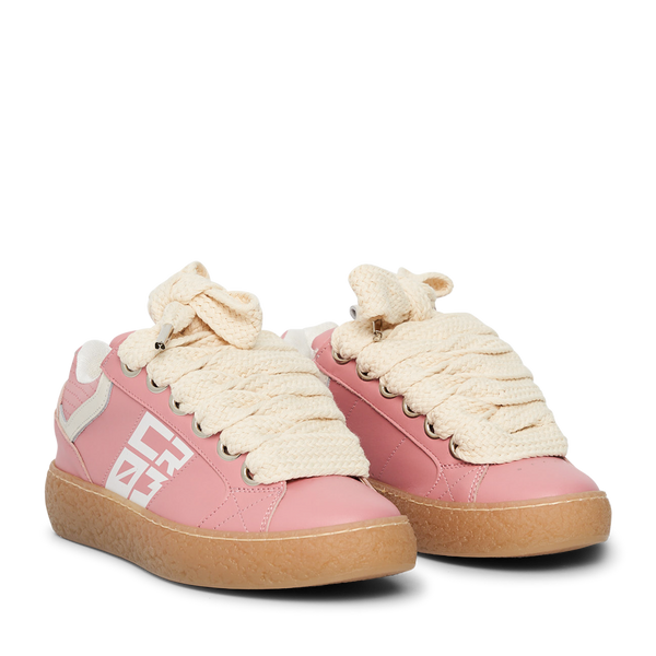 Dude – Pink Leather-Sneaker-CRISTIANZEROTRE