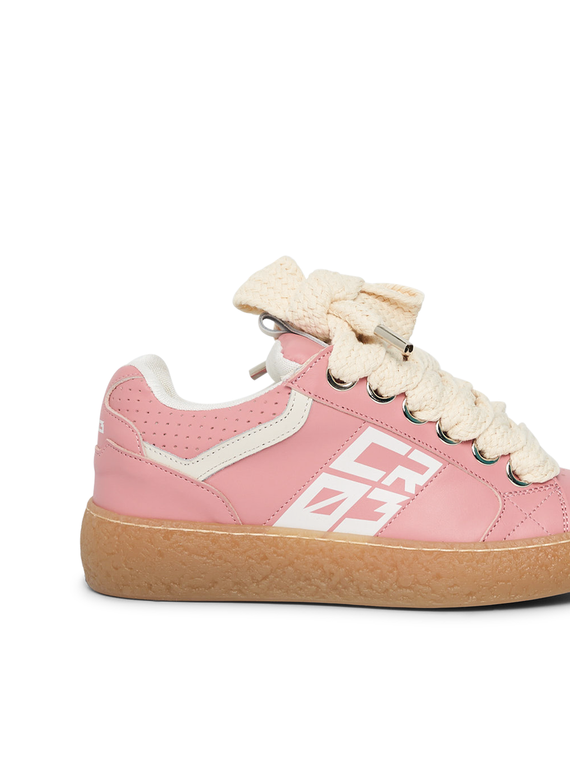 Dude – Pink Leather-Sneaker-CRISTIANZEROTRE
