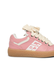 Dude – Pink Leather-Sneaker-CRISTIANZEROTRE