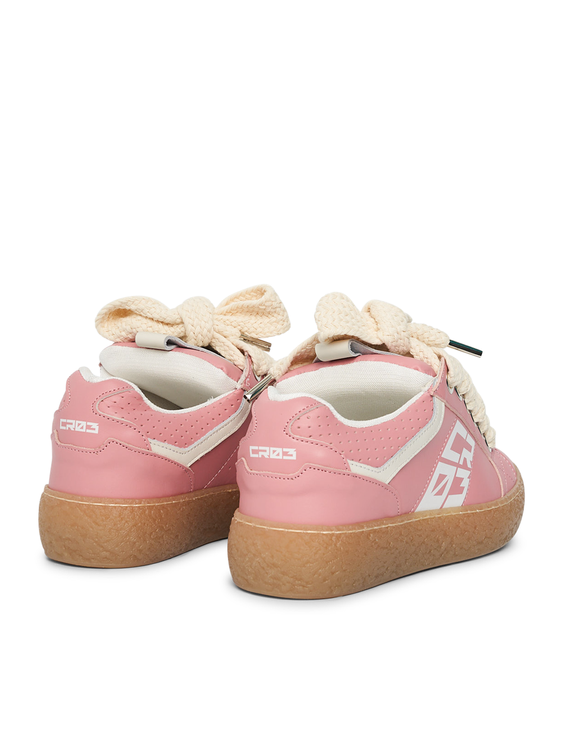 Dude – Pink Leather-Sneaker-CRISTIANZEROTRE