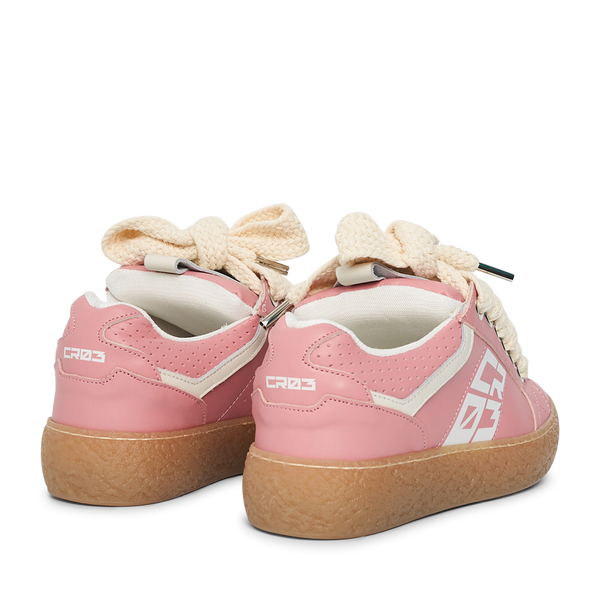 Dude – Pink Leather-Sneaker-CRISTIANZEROTRE