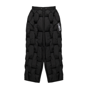 Glacier Pant – Black Weave Pant-Outwear-CRISTIANZEROTRE