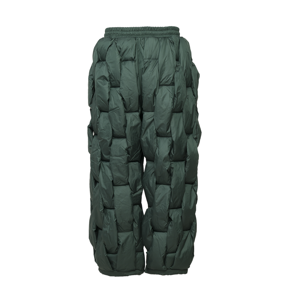 Glacier Pant – Green Weave Pant-Outwear-CRISTIANZEROTRE