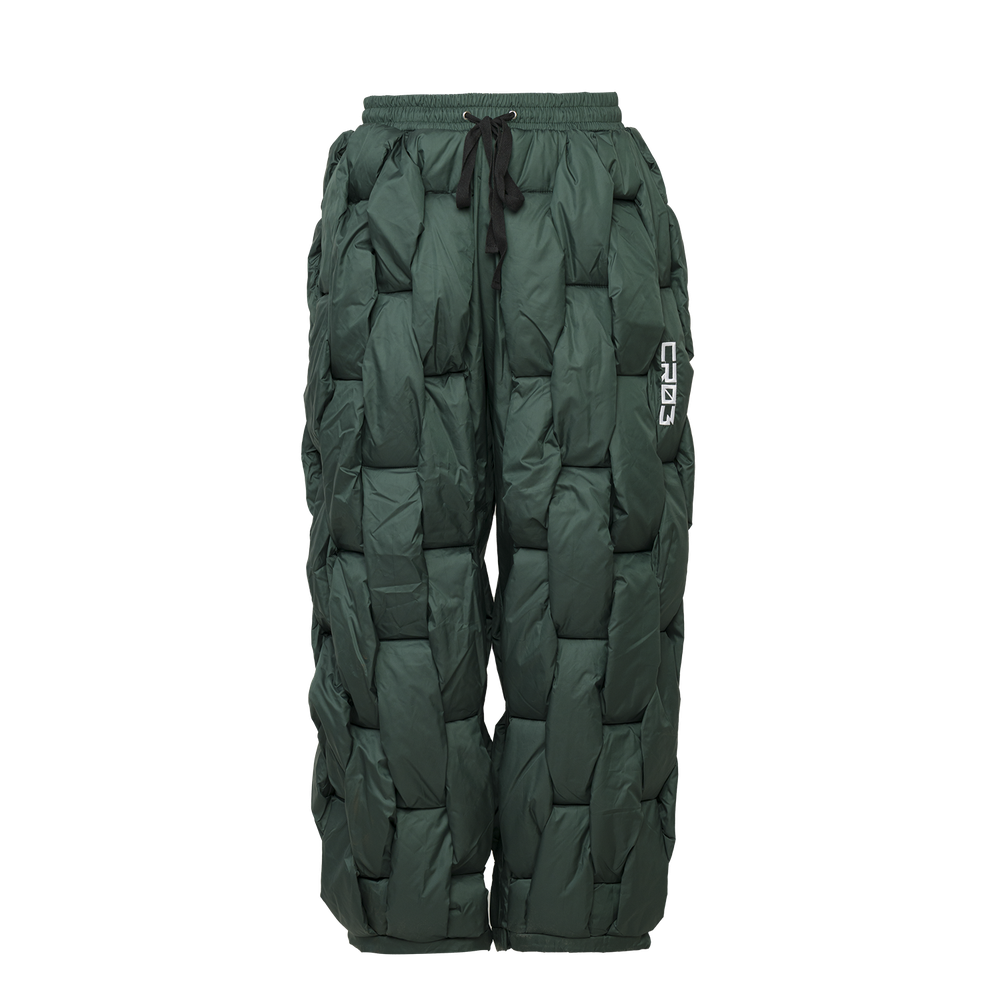Glacier Pant – Green Weave Pant-Outwear-CRISTIANZEROTRE