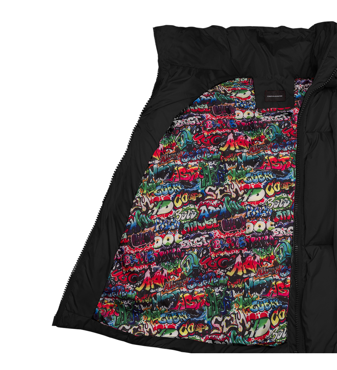Glacier Puffer – Black Weave-Outwear-CRISTIANZEROTRE