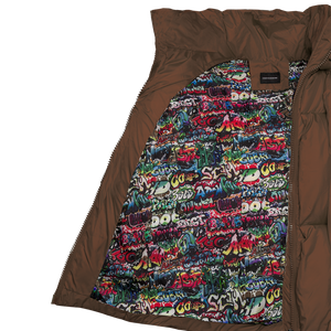 Glacier Puffer – Bronze Weave-Outwear-CRISTIANZEROTRE