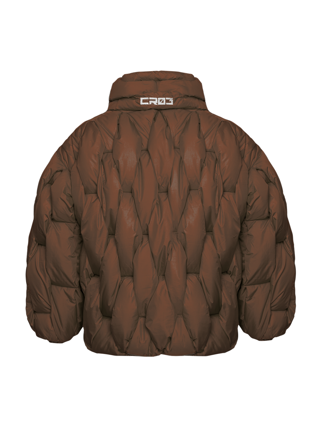 Glacier Puffer – Bronze Weave-Outwear-CRISTIANZEROTRE