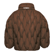 Glacier Puffer – Bronze Weave-Outwear-CRISTIANZEROTRE