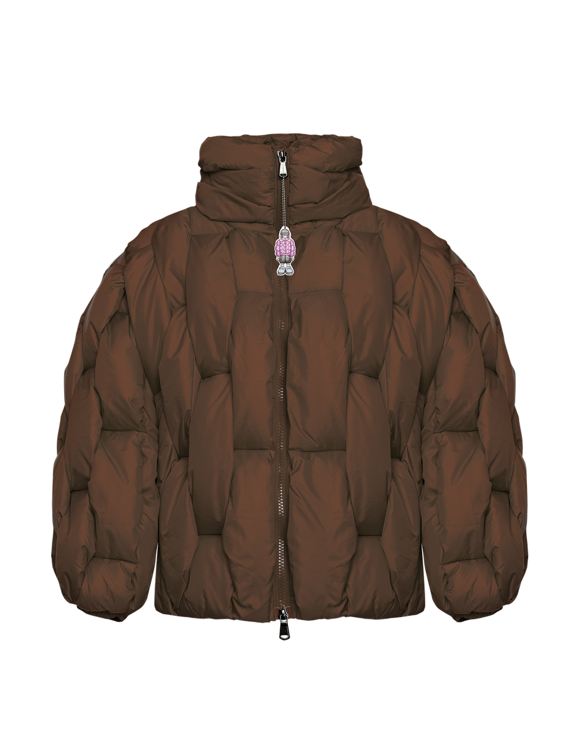 Glacier Puffer – Bronze Weave-Outwear-CRISTIANZEROTRE
