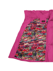 Glacier Puffer – Fuchsia Weave-Outwear-CRISTIANZEROTRE