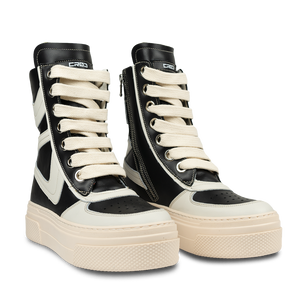 Iside – Black Leather-Sneaker-CRISTIANZEROTRE