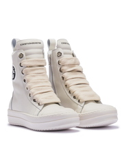 MIRAGE – Cream Leather with Cream Laces