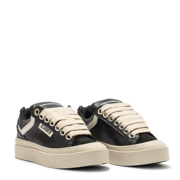 New Shoes – Black Leather-Sneaker-CRISTIANZEROTRE