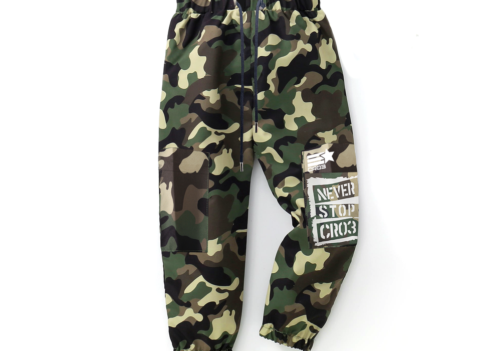 Pants Camouflage W with stamp-Pants-CRISTIANZEROTRE