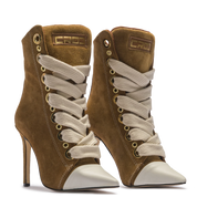 RUSH – Pelle scamosciata Marrone Chiaro