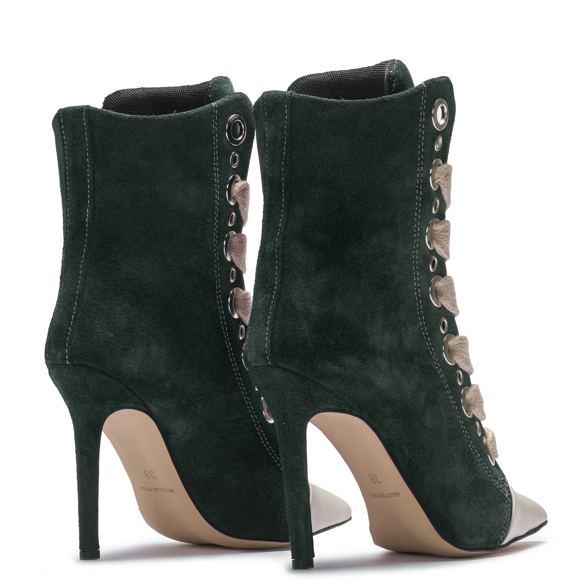 RUSH – Pelle scamosciata verde