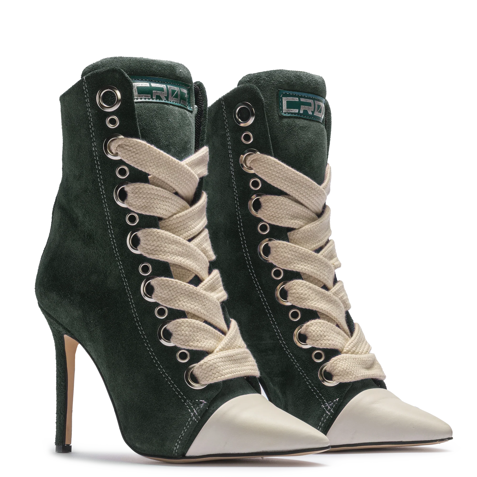 RUSH – Pelle scamosciata verde