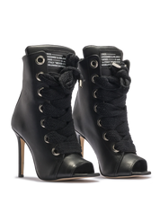 RUSH – Cuir ouvert noir