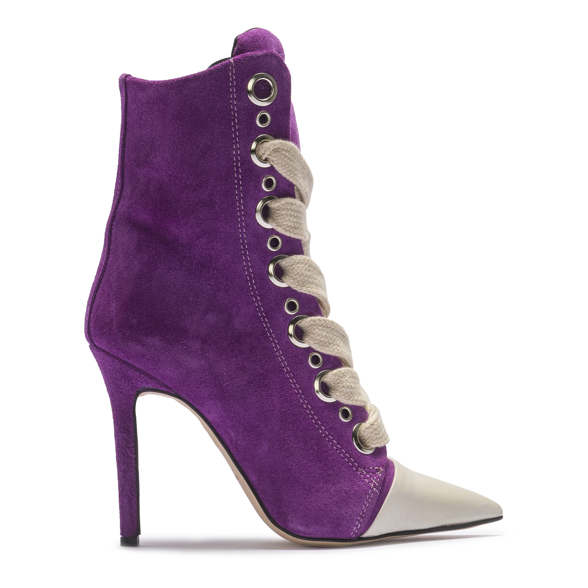 RUSH – Pelle scamosciata viola