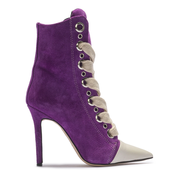 RUSH – Pelle scamosciata viola