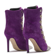 RUSH – Pelle scamosciata viola