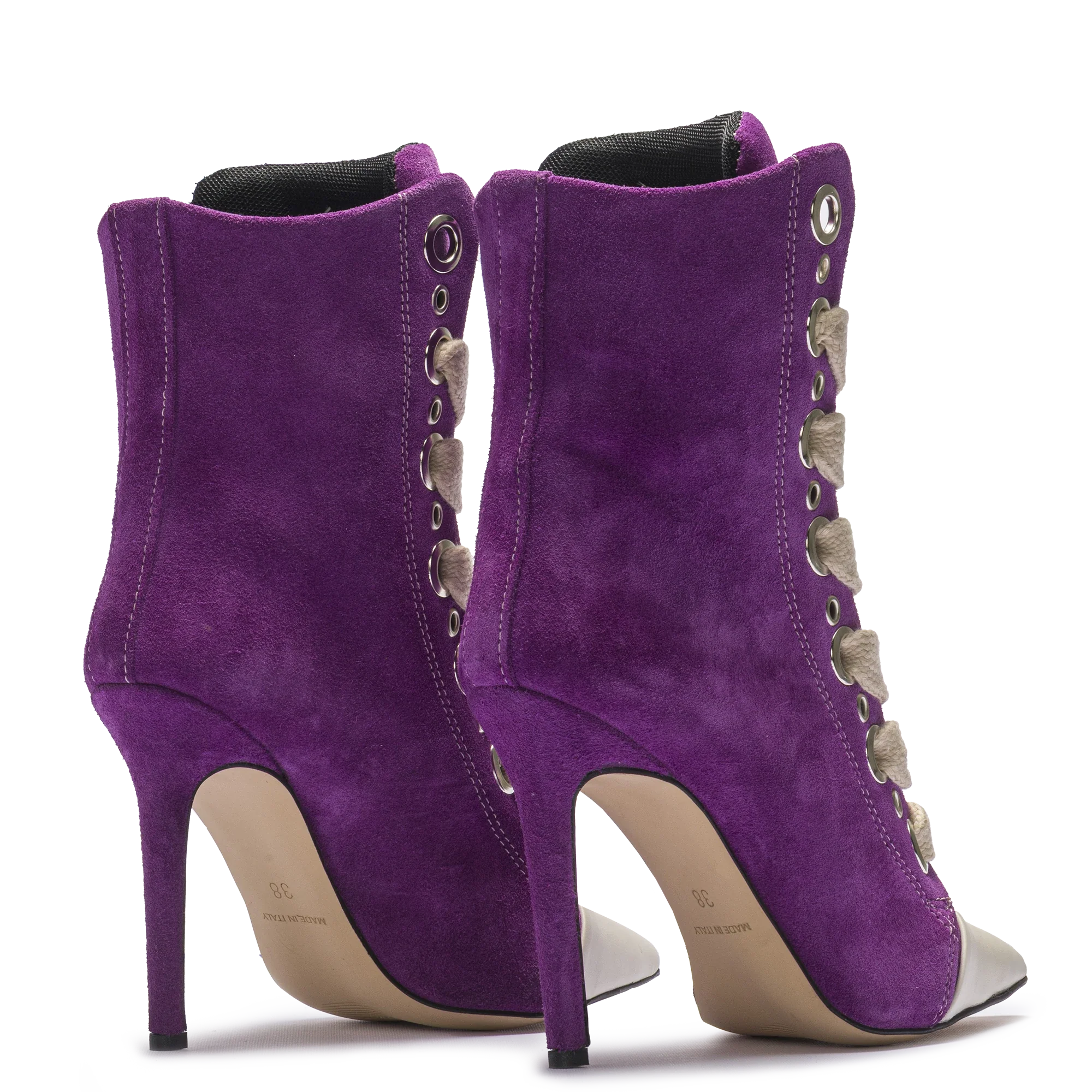 RUSH – Pelle scamosciata viola